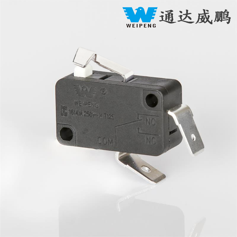 Tay cầm hồ quang 16A Giá phơi quần áo điện dòng điện cao Micro Switch