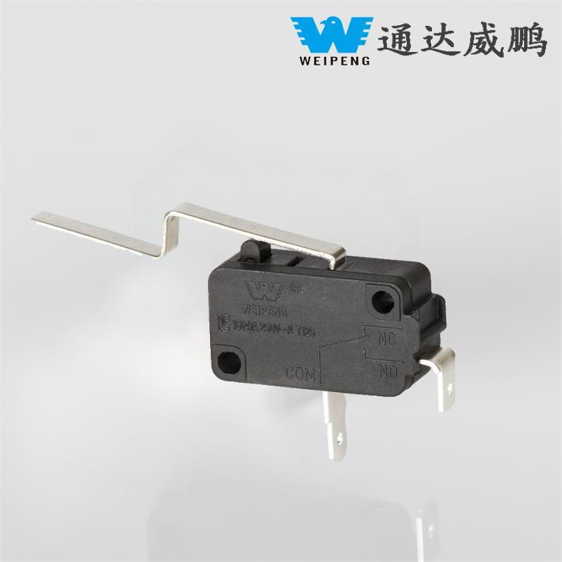 Tay cầm hồ quang 2 chân/3 chân 16A Công tắc micro chịu nhiệt độ cao hiện tại
