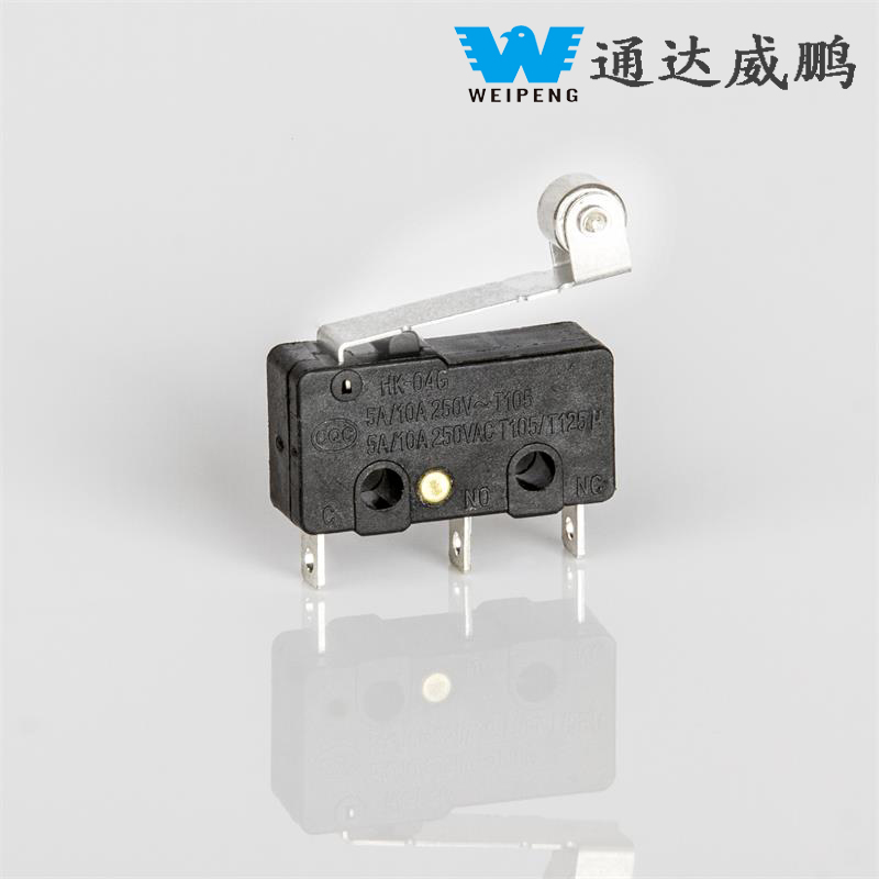 Công tắc vi mô có cần gạt con lăn