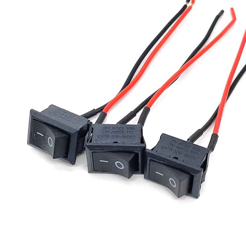 Công tắc đòn bẩy hàn PCB hai chân 21 * 15mm