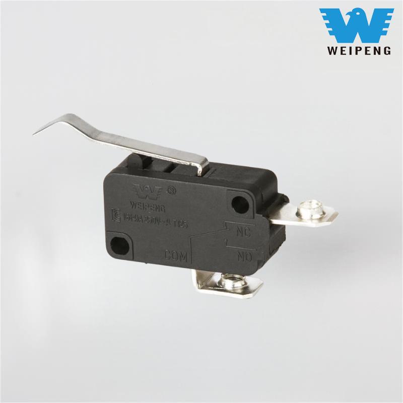 Công tắc Micro hai cực dòng điện cao cho các thiết bị gia dụng