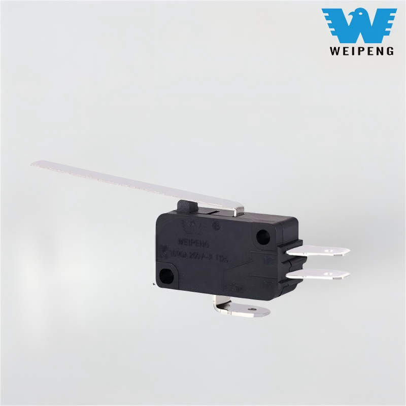 Công tắc vi mô chịu nhiệt độ cao cho động cơ máy xay có tay cầm dài