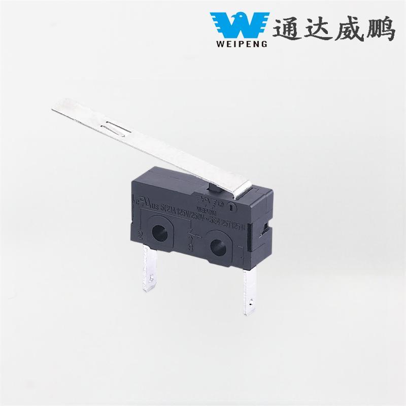 HK-04G-L Medium 5A Reset Không có công tắc vi mô có cần gạt