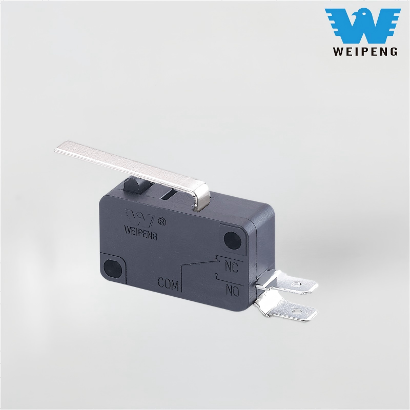 Công tắc Micro hai chân HK-14 có cần gạt thẳng