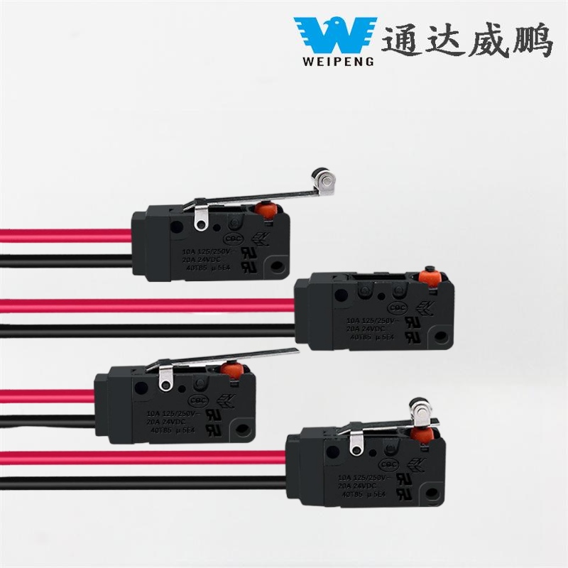 Công tắc Micro chống nước IP67 có tay cầm con lăn