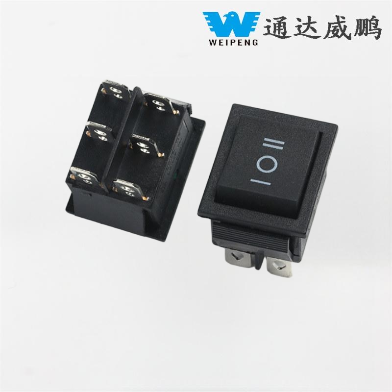 Công tắc Rocker KCD4 31*25mm Danh bạ bạc 16A 250V