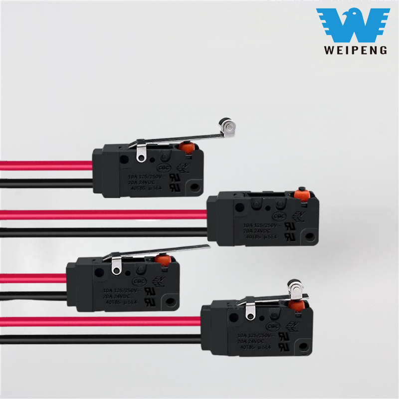 Công tắc Micro có tay cầm và con lăn điều chỉnh dây nịt