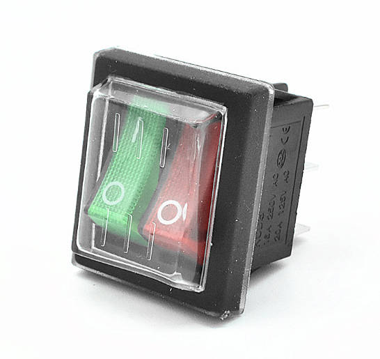 Rocker Switch Thân đôi chống thấm nước