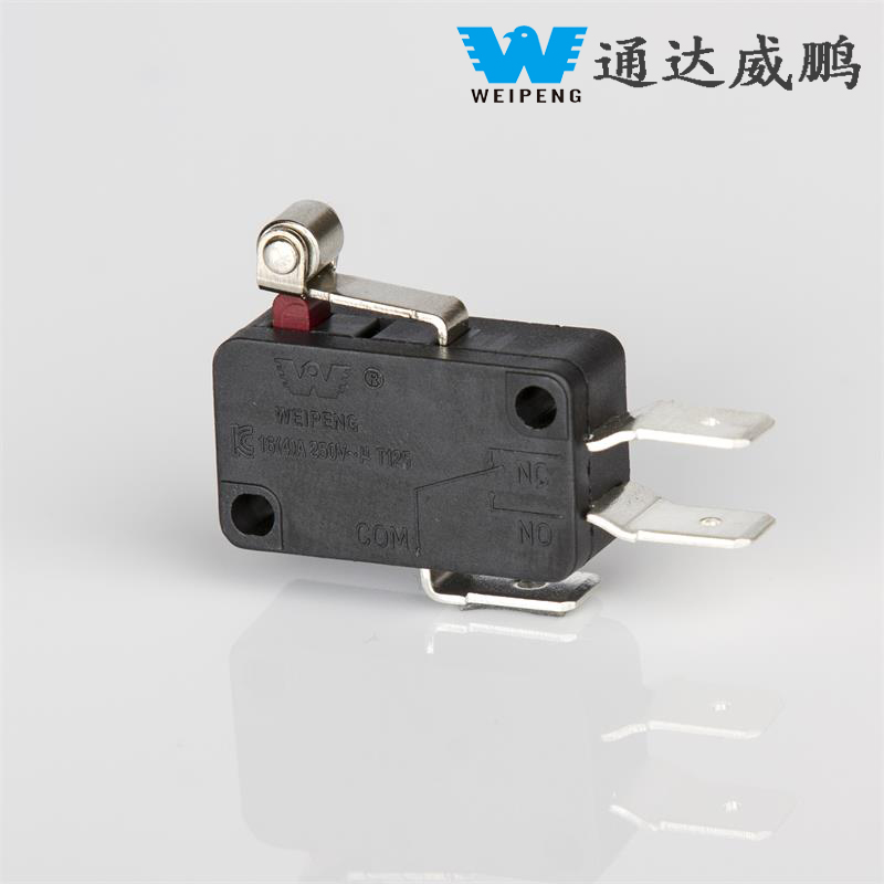 Con lăn Giới hạn nhiệt độ cao và chống bụi của thiết bị gia dụng Micro Switch