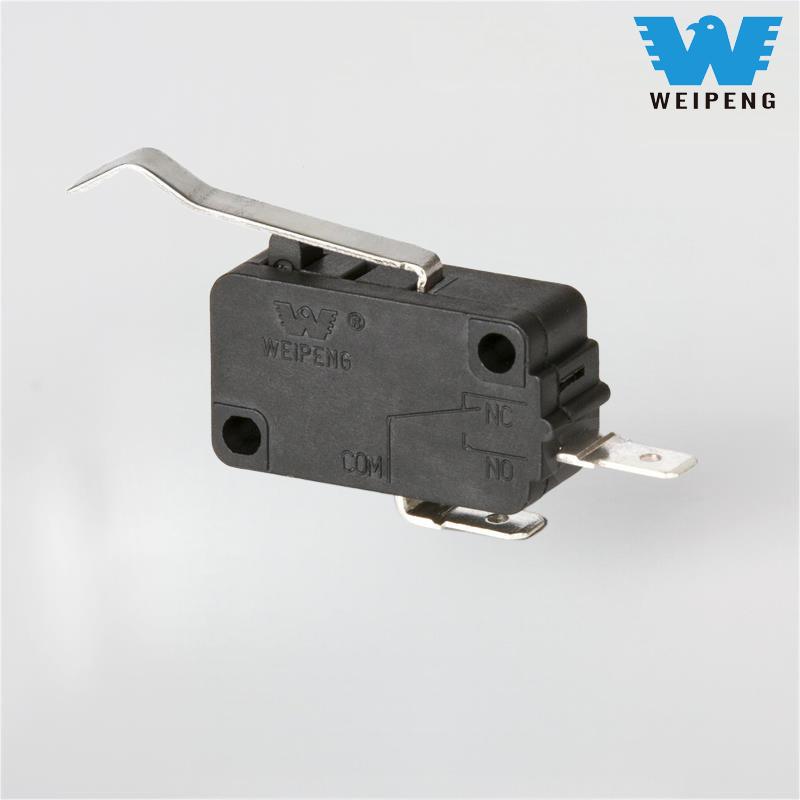 Tay cầm hai đầu tiếp xúc bằng bạc Máy nước nóng thường mở Micro Switch