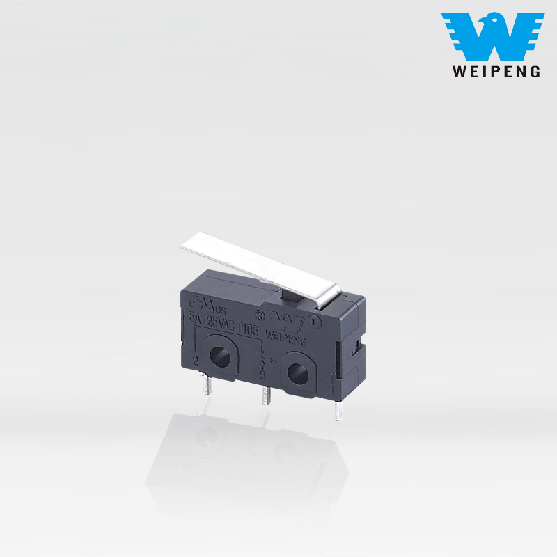 Weipeng 3-Pin 5A 25t125 Công tắc Micro thân thẳng cho máy pha cà phê Espresso