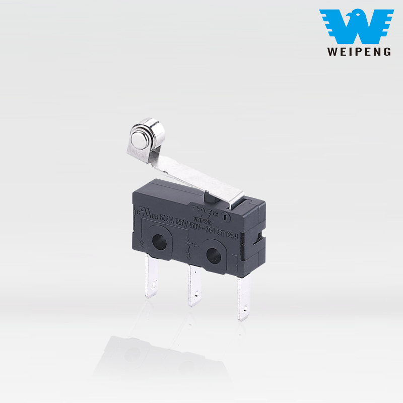 Weipeng 5A 125V 250V Thiết bị công nghiệp 3 chân chịu nhiệt độ cao Micro Switch
