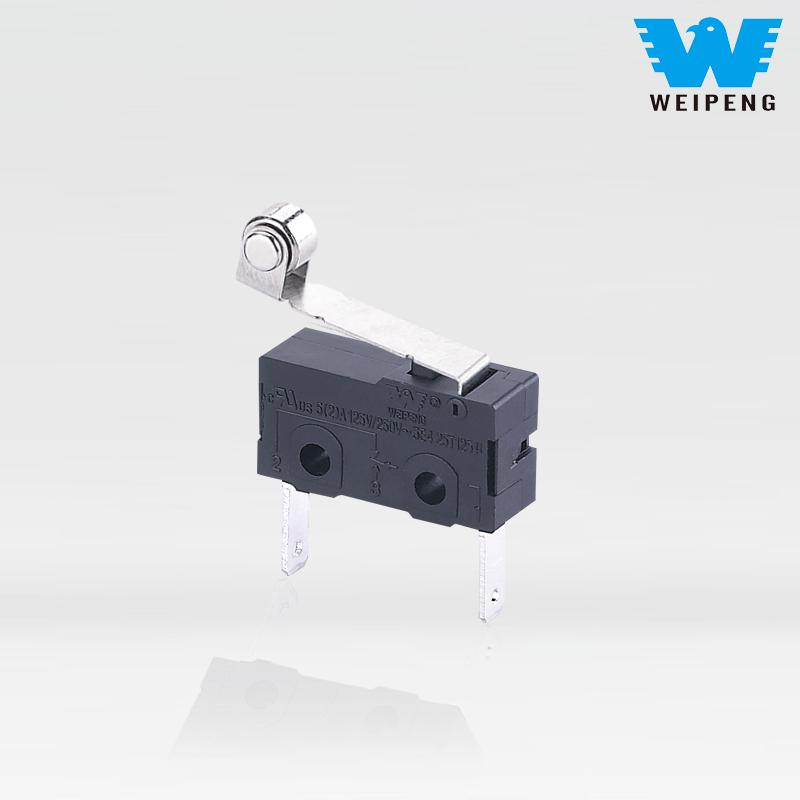 Công tắc micro cọc sạc ô tô 2 chân chống bụi 5A Weipeng
